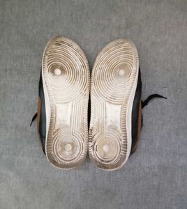 Casual Black &amp; Brown Sneakers