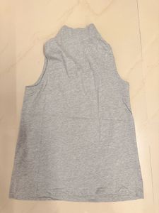 Grey Sleeveless Tank Top