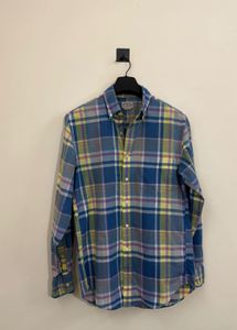 Men's Plaid Button-Down Shirt