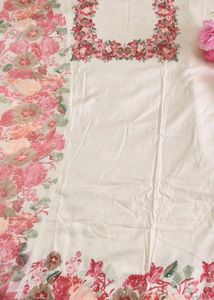 Floral Kurta Set Material