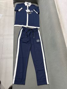 Men's Navy Blue Tracksuit Set