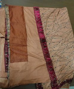 Embellished Ethnic Saare