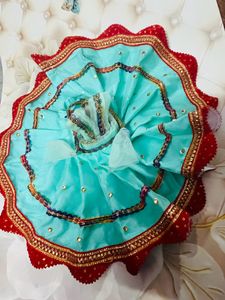 Laddu Gopal Fancy Dress Fabric Net