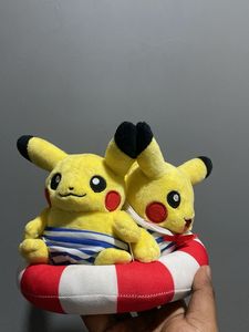 Cute Pikachu Duo with Beach Ring