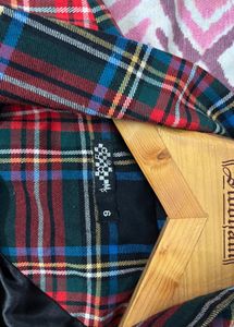 Plaid Vest