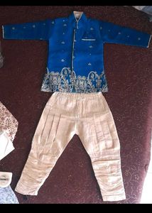 Combo 2 Kurta With Payjama N 1 Blue Set