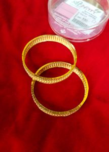 Shrihari Gold Plated Bangles