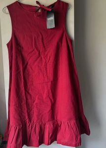 🎀PRICE DROP!!Red Ruffle Dress