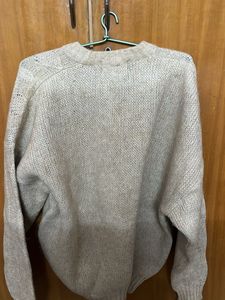 Vintage Knit V-Neck Sweater