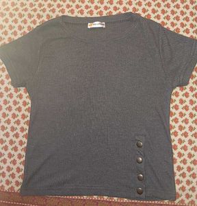 Chic Ribbed Crop Top