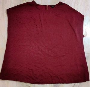 Maroon Top For Girl Or Woman 42 Bust