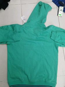 Green Zip-Up Hoodie