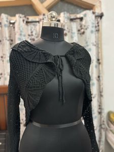 Crochet Knit Shrug