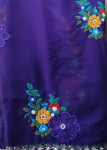 Dual Color Saree