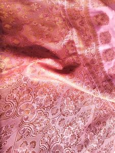 🌷Elegant Lavender Silk Saree With Blouse🌷