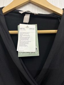 H&amp;M Black Bodycon Dress
