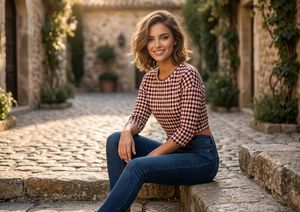 2-Piece Printed Crop Top Combo