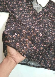 Floral Print Top