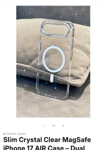 Slim Crystal Clear MagSafe iPhone 17 AIR Case