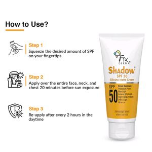 Fixderma Shadow Sunscreen For Oily Skin