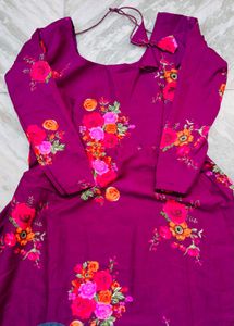 Beautiful Floral Print Lehenga Choli
