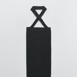 Zara Limited Edition Halter Mini Dress From NYC