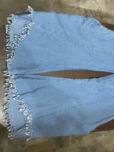 Wide leg jeans