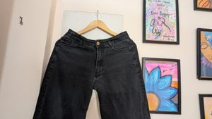 Charcoal Color Women Jeans Denim