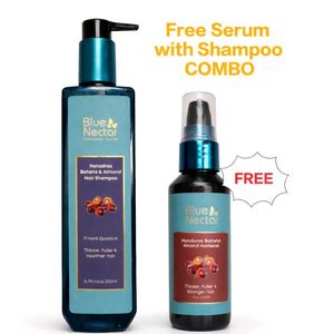 Blue Nectar Batana Shampoo &amp; Free Serum Combo