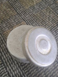 Vintage pure alluminium Decorative Box