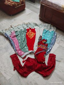 Vibrant Patchwork Lehenga Choli Set