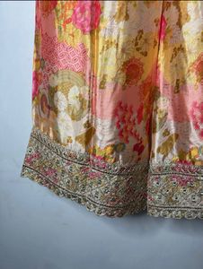 Floral Embroidered 3-Piece Suit Set with Dupatta