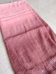 Sparkling Sequin Ombre Saree