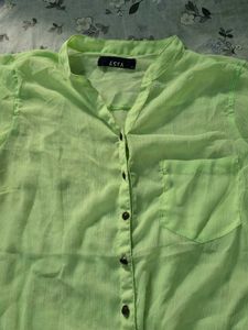 Neon Green Top