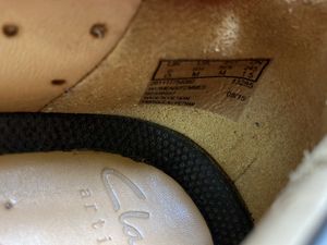 Clarks Peuter Shoes (Uk 6)
