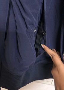 Men's Navy Bomber Jacket