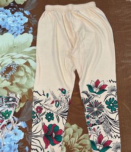 Light Peach pjami with Floral Print