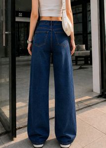 New Wide Leg Blue Jeans
