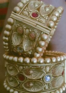 Antique Gold-Plated Bangle Set