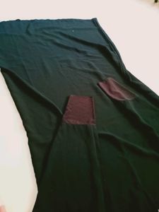 Chic Black Button-Down bhurka for donation