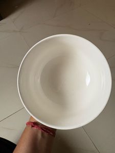 Decorative Lotus Print Bowl