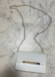 Chic White Wallet