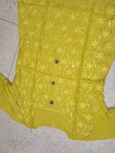Yellow Kurta