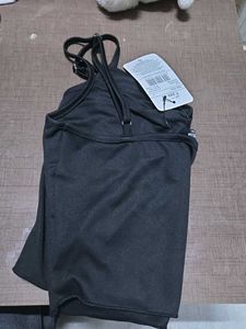 Black Spaghetti Strap Cami Top
