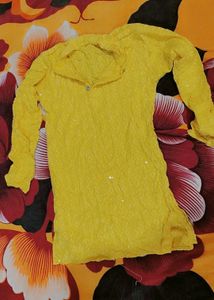 Men's Yellow Kurta