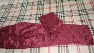 Maroon Kurta Set with Floral Embroidery