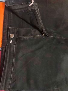 Classic Black Wide Leg Jeans