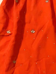 🍊🪸 Y2k Coral kurta with chunni