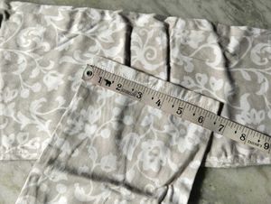 Printed Straight-Leg Trousers