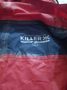 Red &amp; Navy Rain Jacket